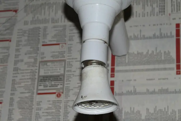 a close-up of a tube